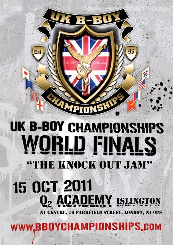 UK B-Boy Championships Knock Out Jam 2011 poster
