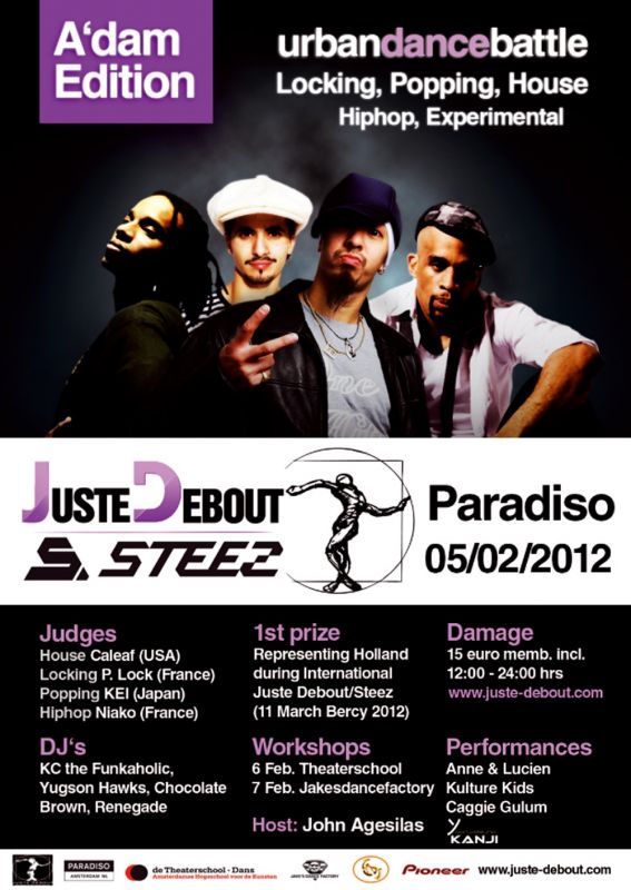 Juste Debout Steez poster