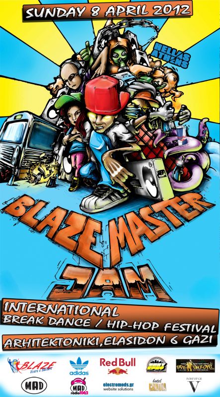 Blaze Master Jam  International poster