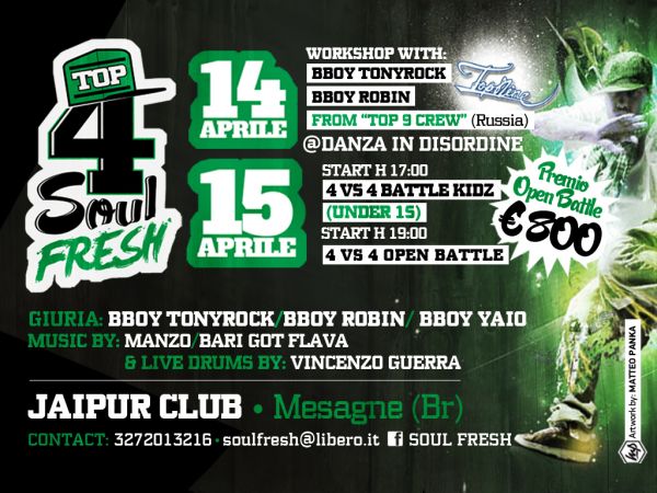 Top 4 Soul Fresh 2012 poster