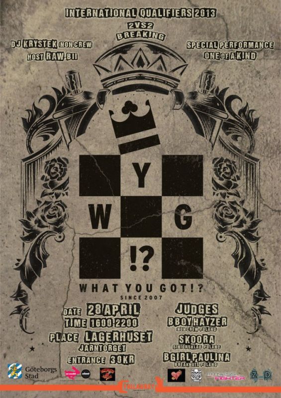What You Got!? International Qualifiers 2013 poster