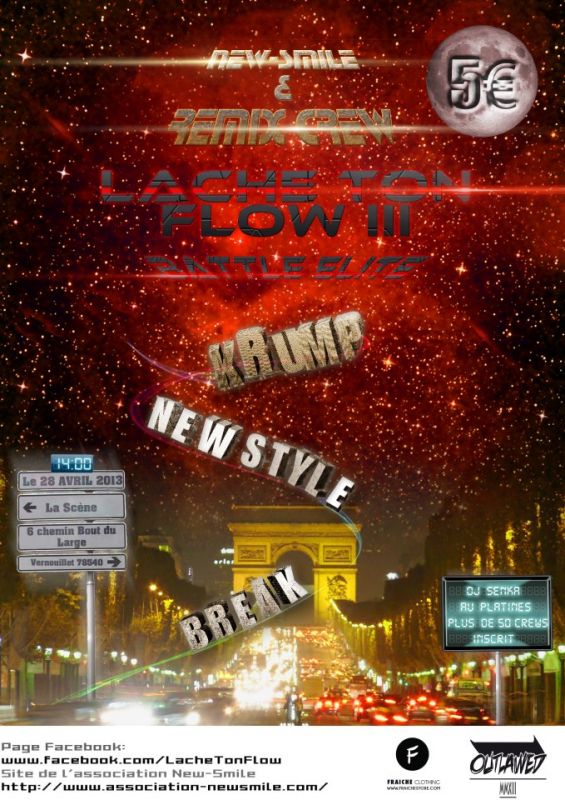 Lache Ton Flow poster