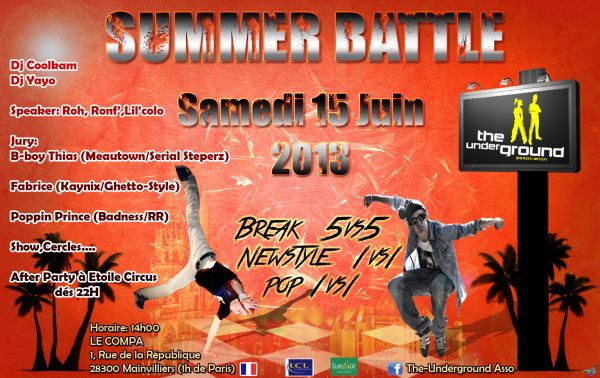 Summer Battle Chartres 2013 poster