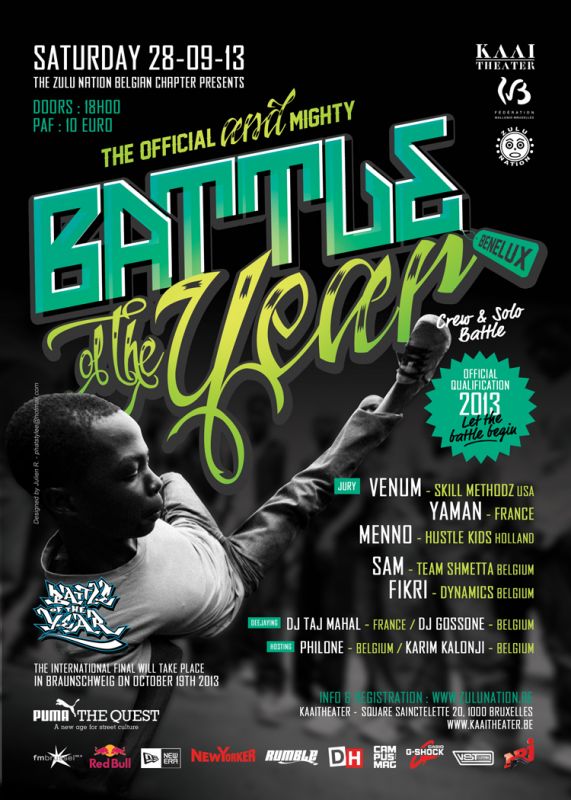 Battle of the Year Benelux poster