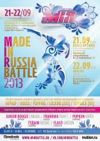 Международный фестиваль по современным стилям танцев M.I.R. madeinrussia ’13