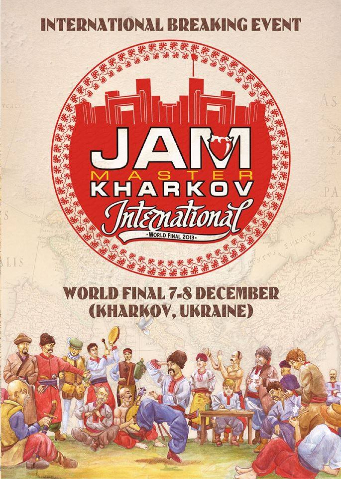 JamMaster Kharkov International 2013 poster