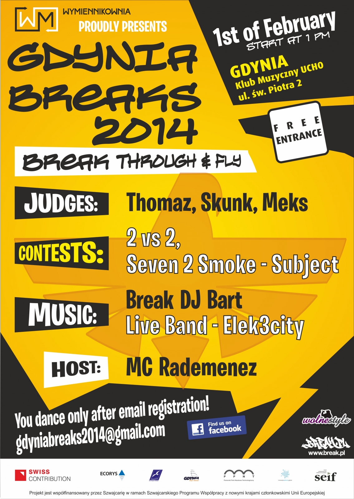 Gdynia Breaks 2014 poster