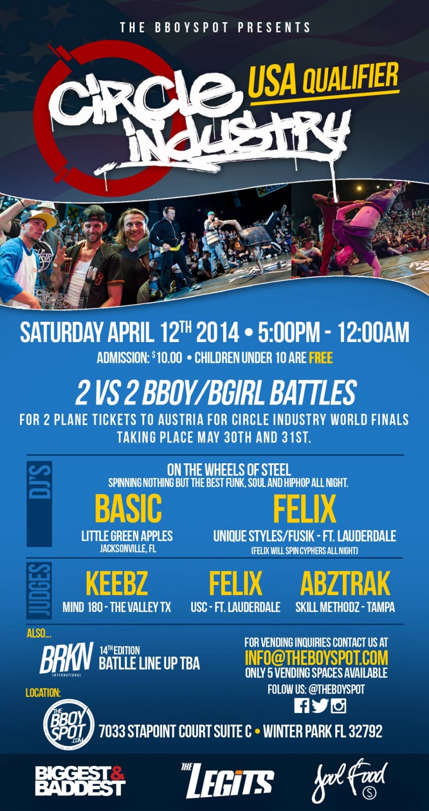 Circle Industry 2014 - USA Qualifier poster