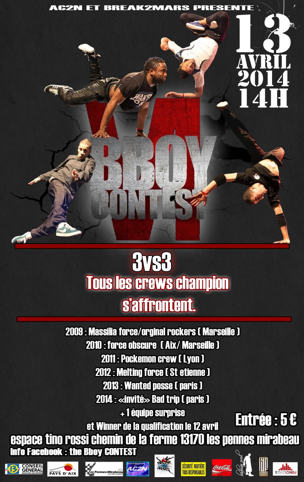 The Bboy Contest poster