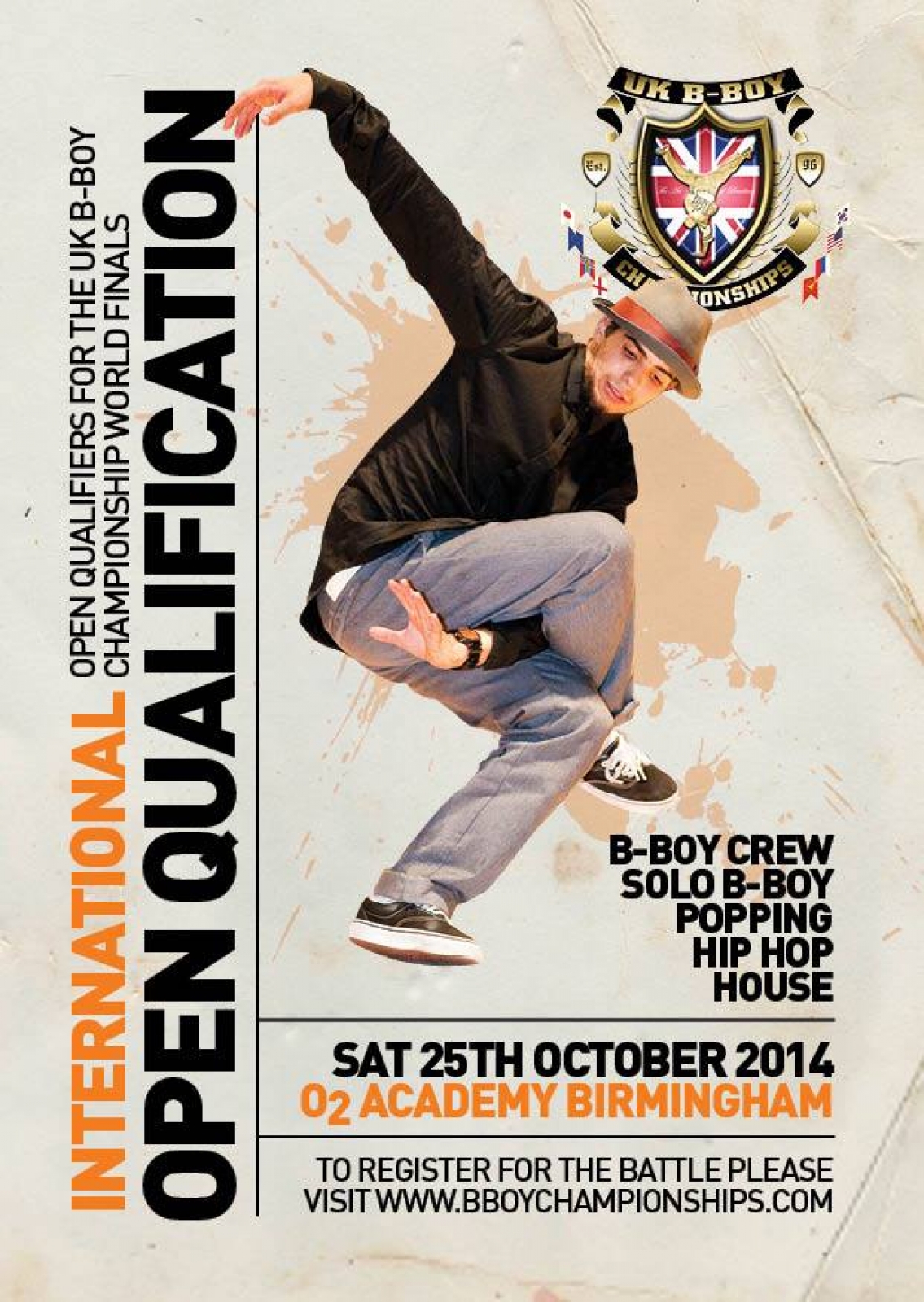 Sony B-Boy Championships 2014: INTERNATIONAL OPEN QUALIFIER poster