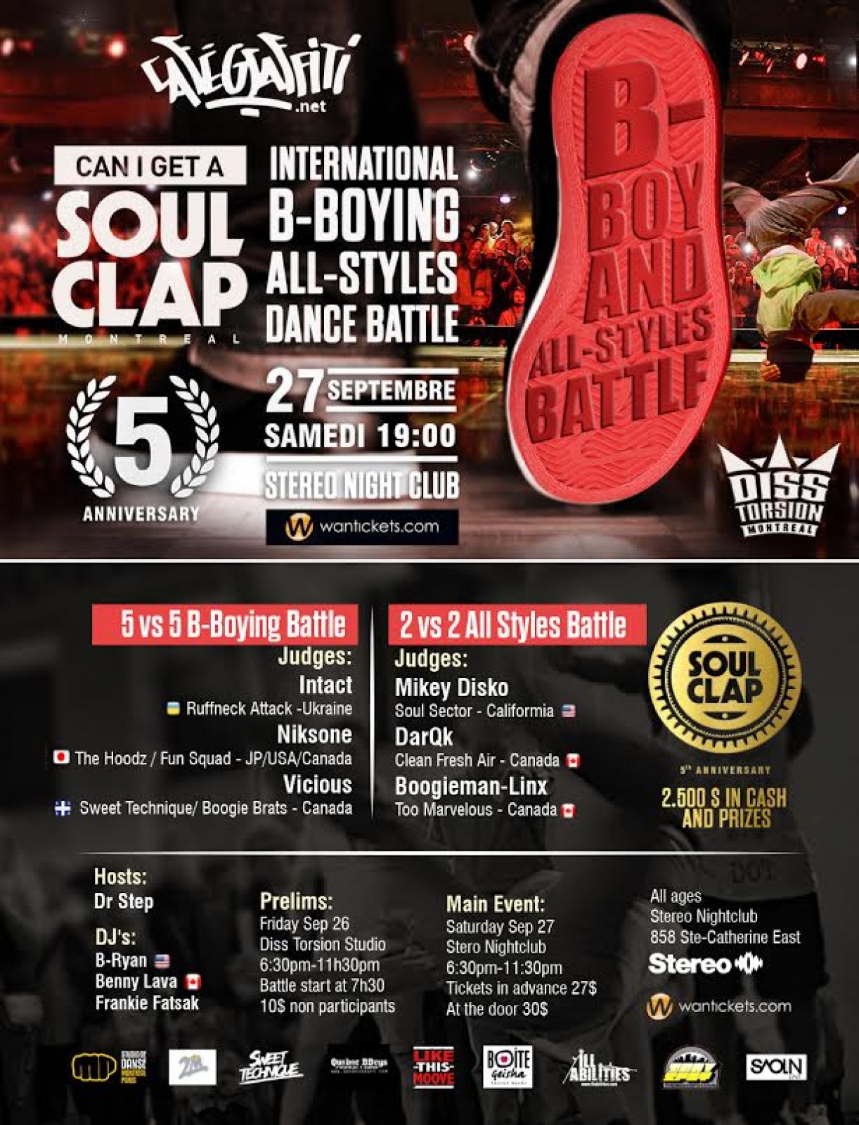 Can I Get A Soul Clap 5th Anniversary poster