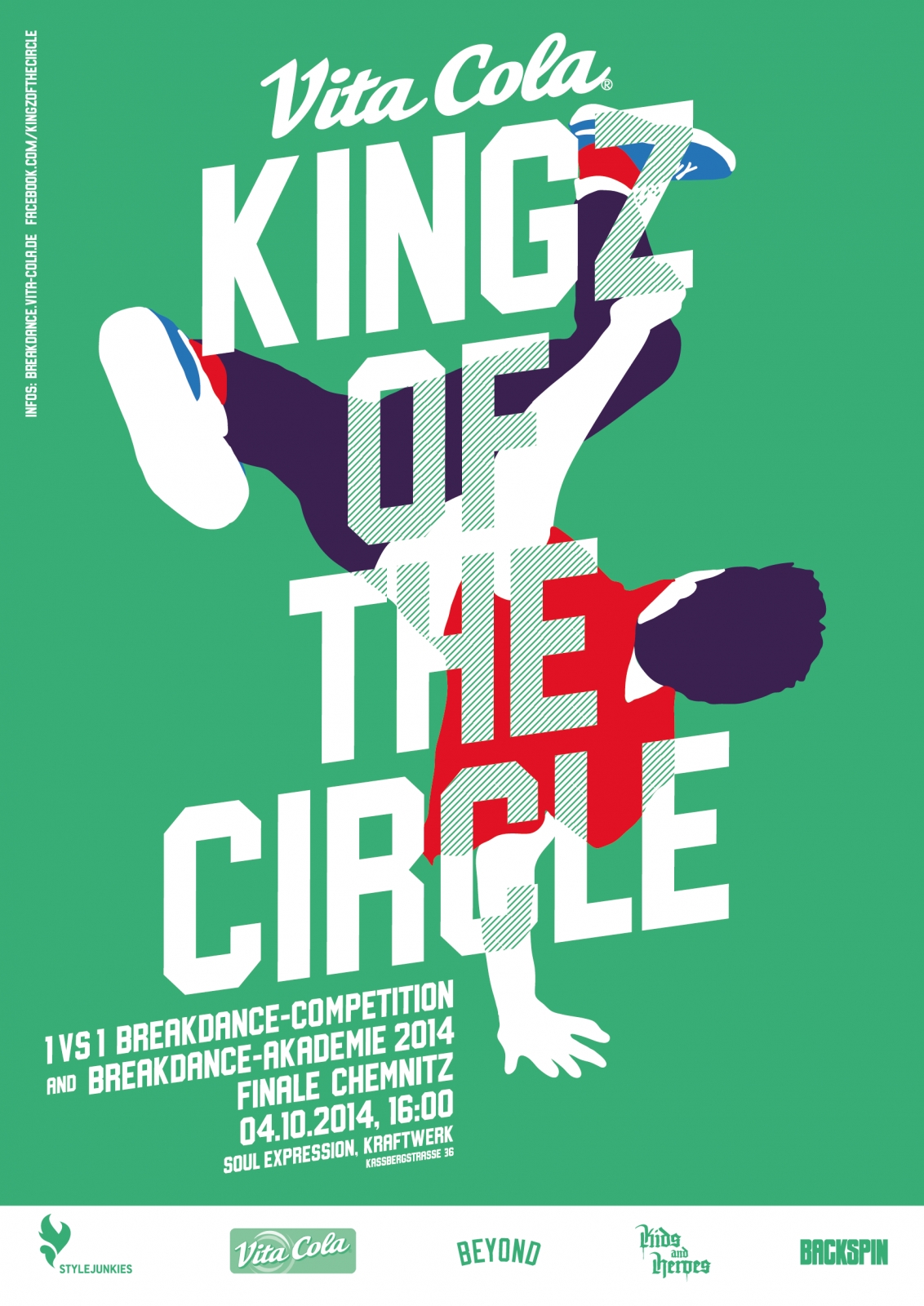 VITA COLA Kingz Of The Circle 2014 Final poster