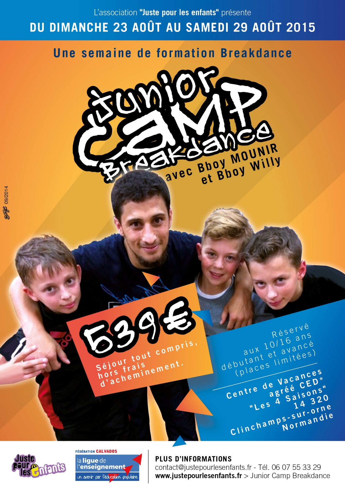 Junior Camp Breakdance poster