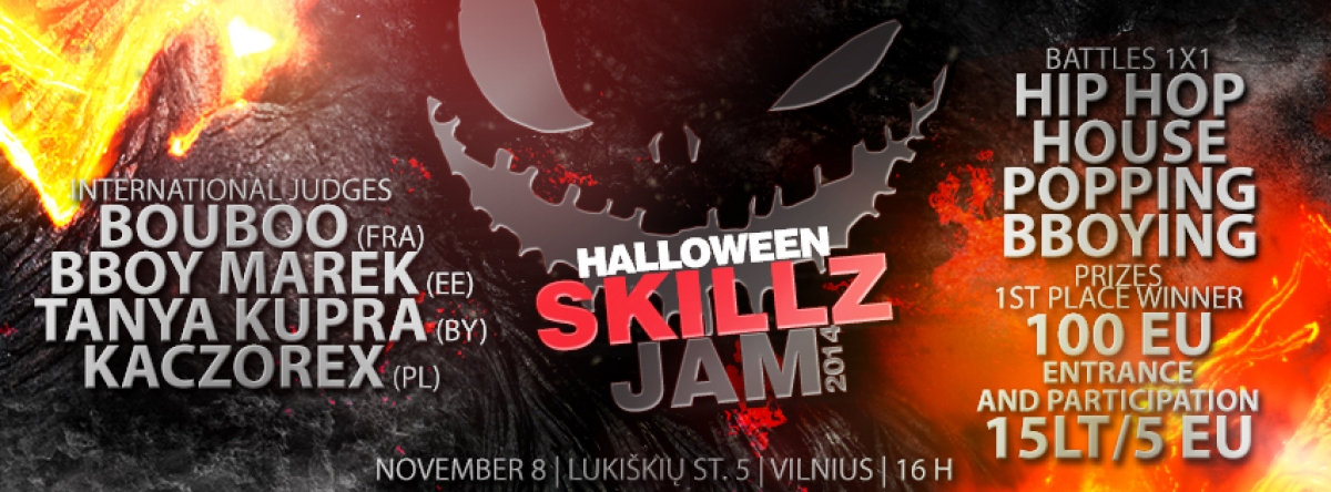 Skillz Halloween Jam poster