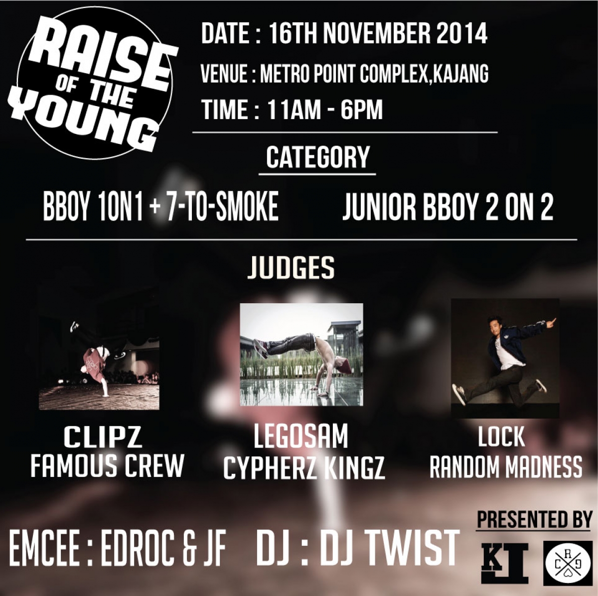 Raise Of The Young poster