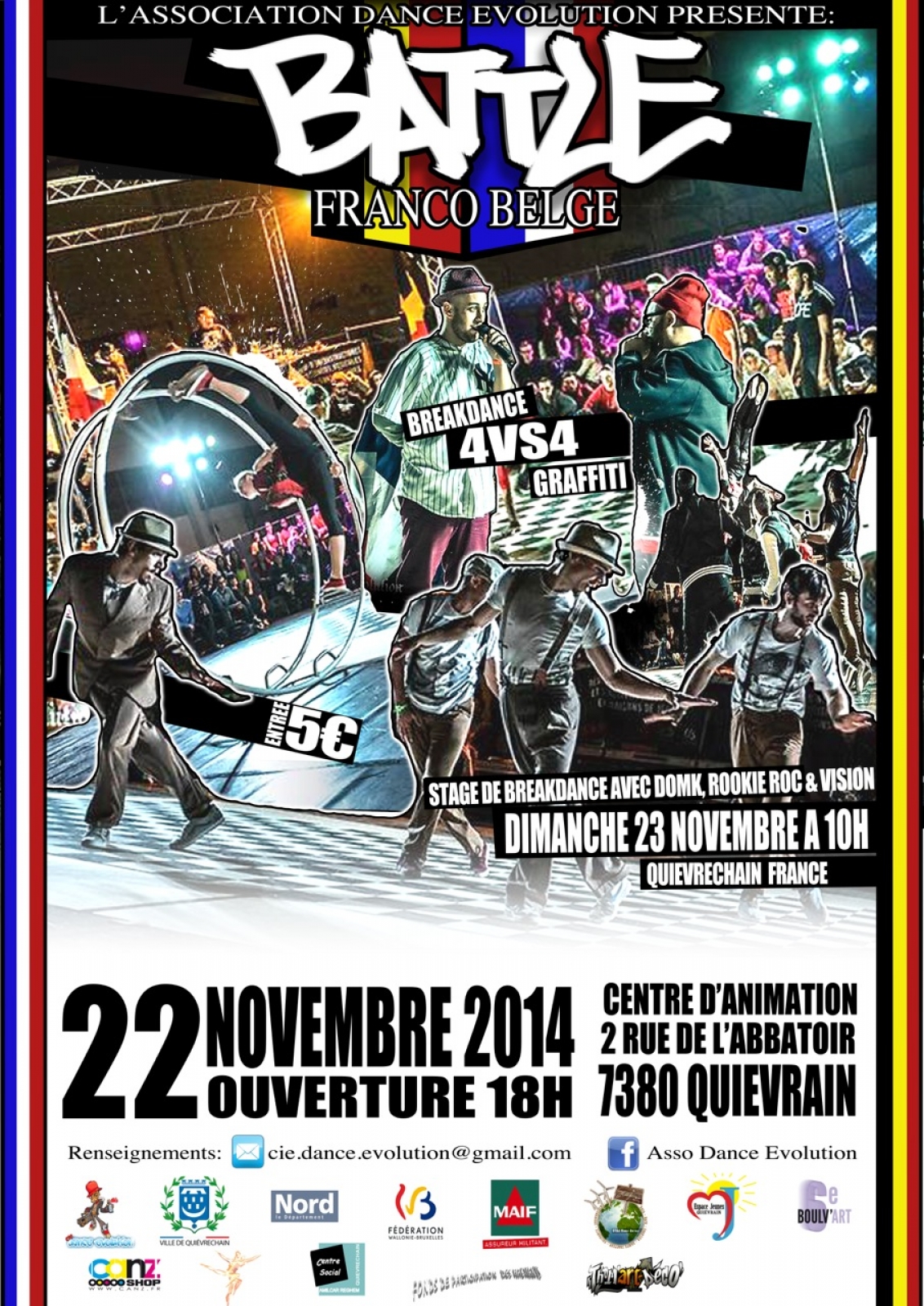 Festival Franco-Belge 2014 poster