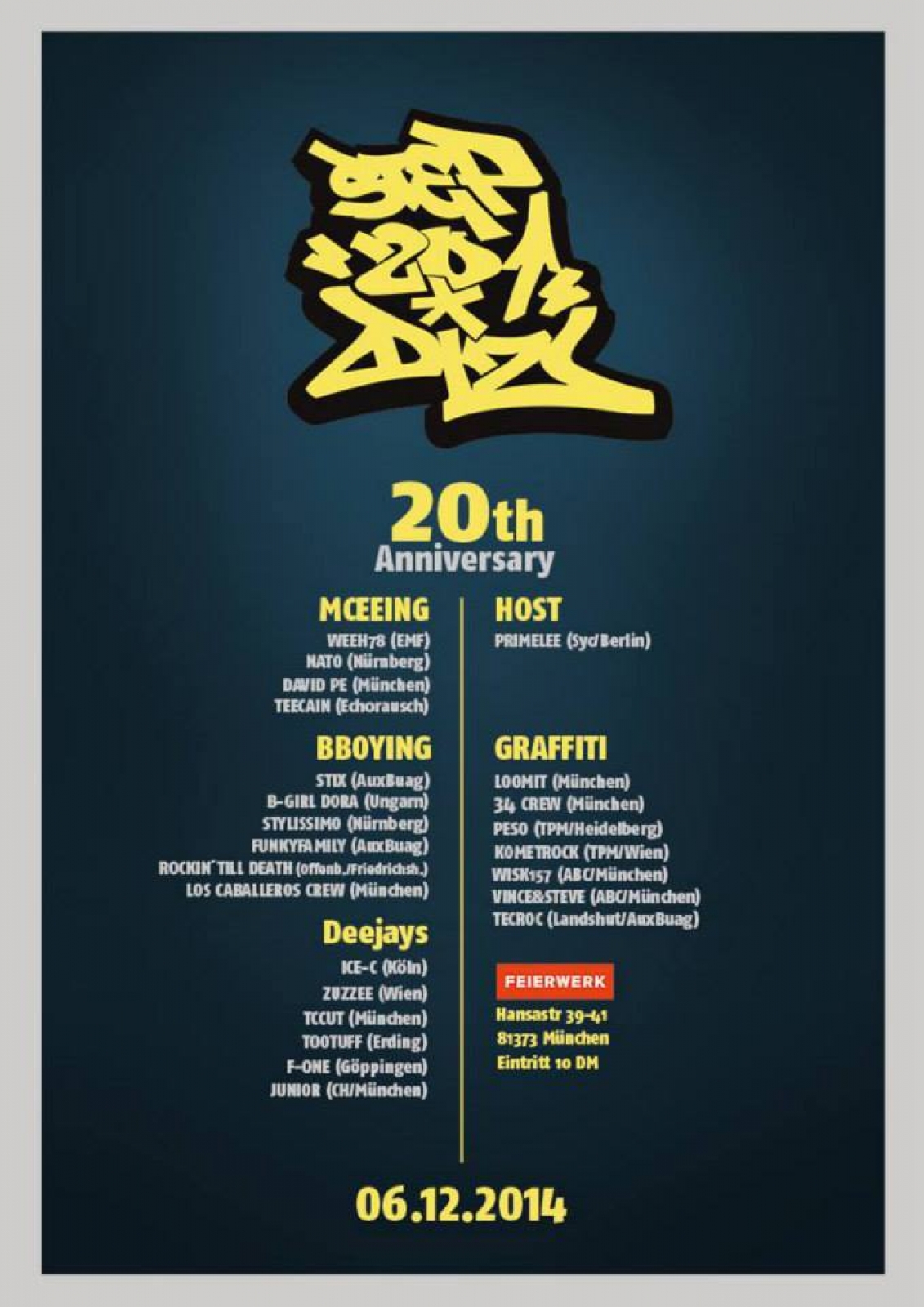 Step2diz - 20th Anniversary - A Blast from the Past poster