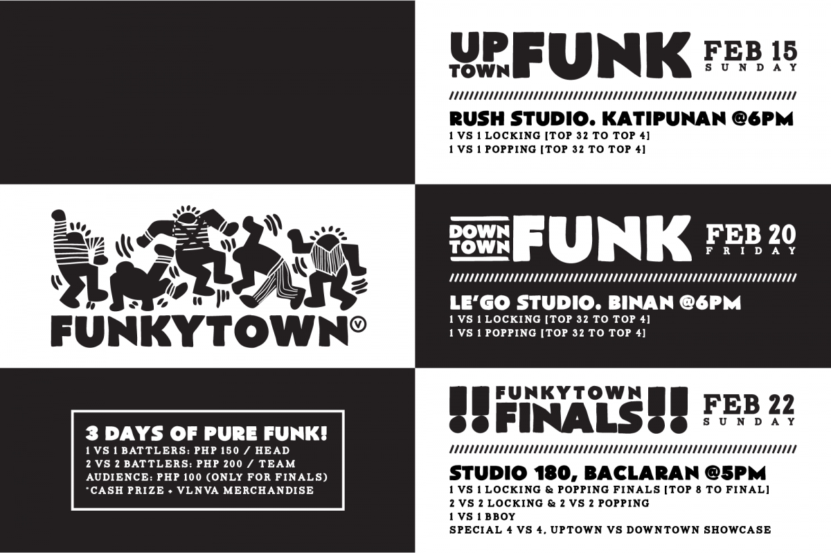 FUNKYTOWN the All-City Popping, Locking, and Bboy Battle poster