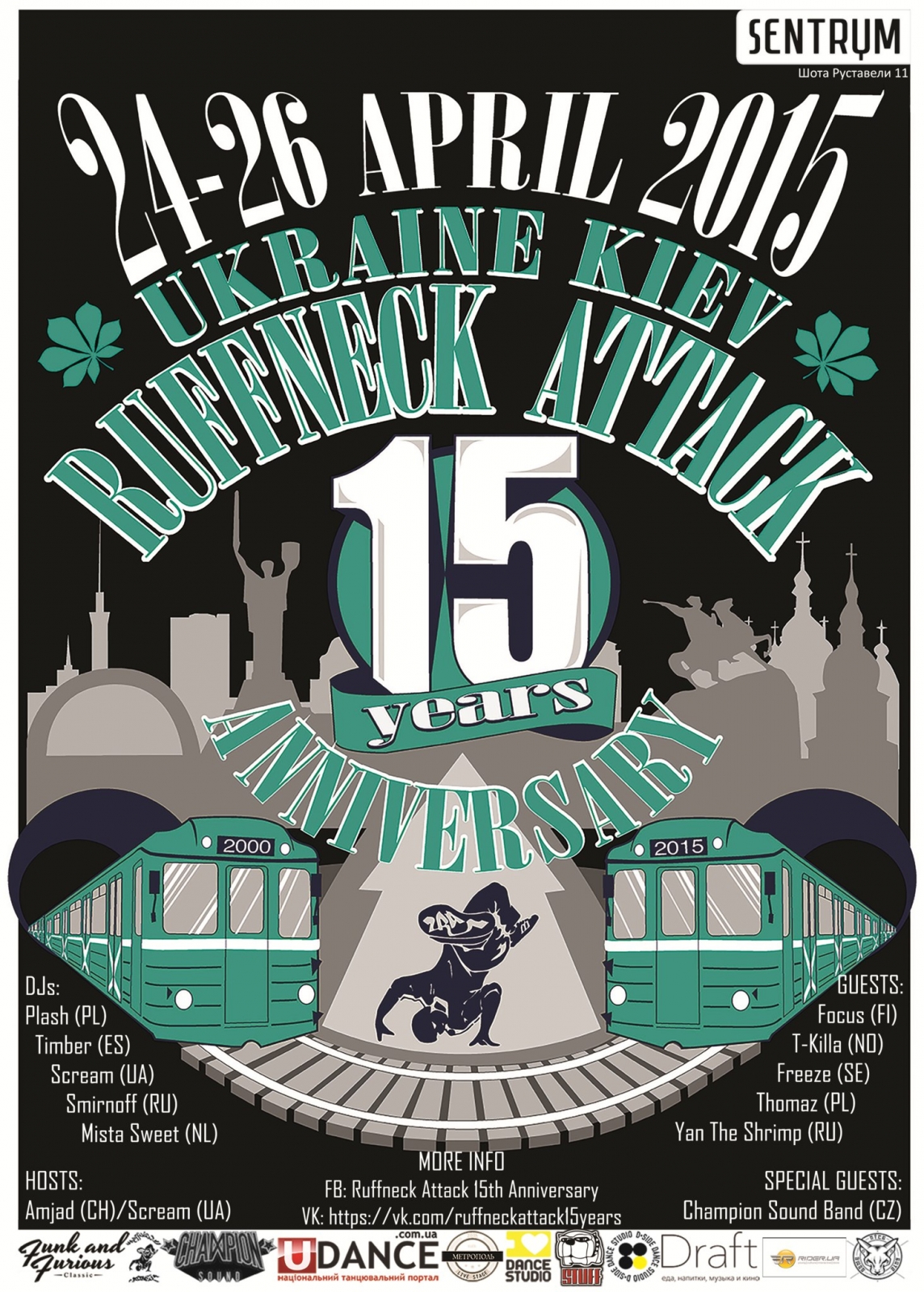 Ruffneck Attack 15th Anniversary poster