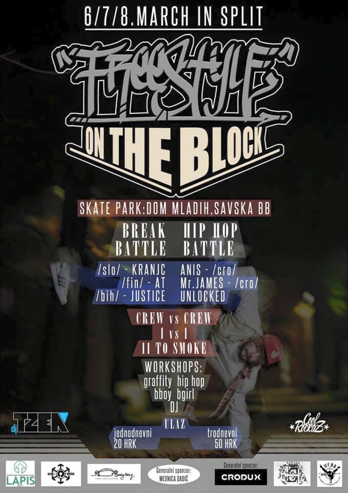 Freestyle On The Block 2015 poster
