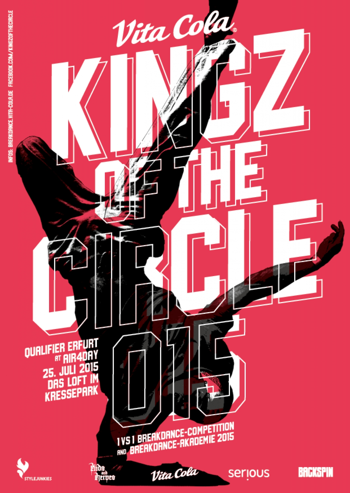 VITA COLA Kingz Of The Circle 2015 - Qualifier Erfurt poster