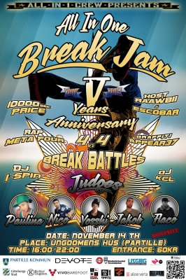 All In One Breakjam 2015 - 5 Years Anniversary