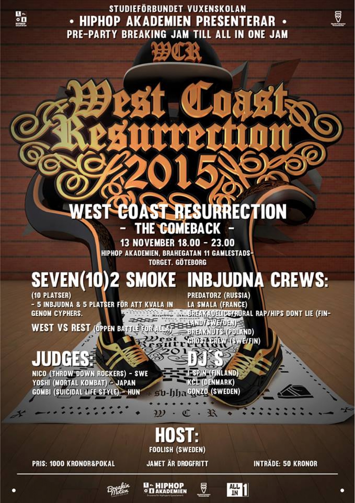 West Coast Resurrection poster