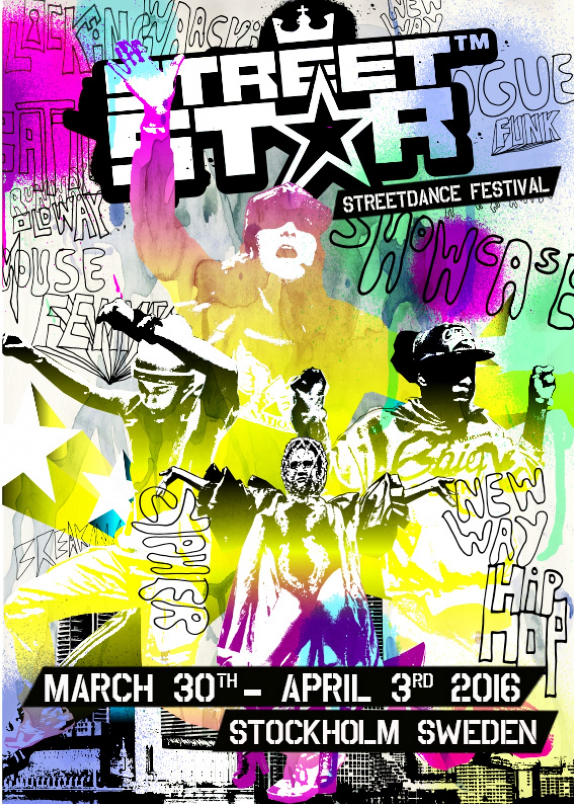STREETSTAR STREETDANCE FESTIVAL 2016 poster