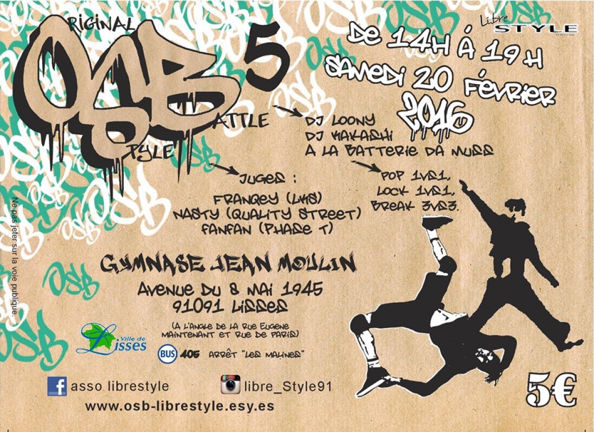 Original Style Battle V poster