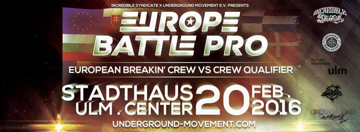 Europe Battle Pro // 2016 poster