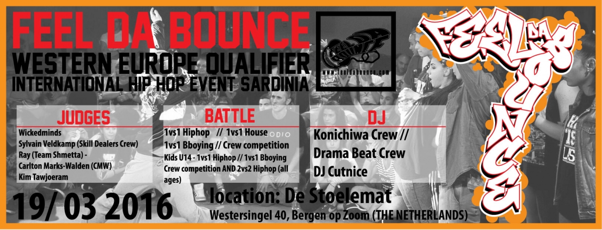 Feel Da Bounce - Western Europe Qualifier poster