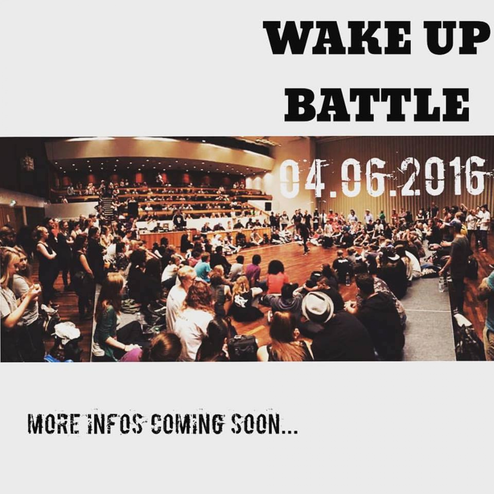 WAKE UP BATTLE 2016 poster