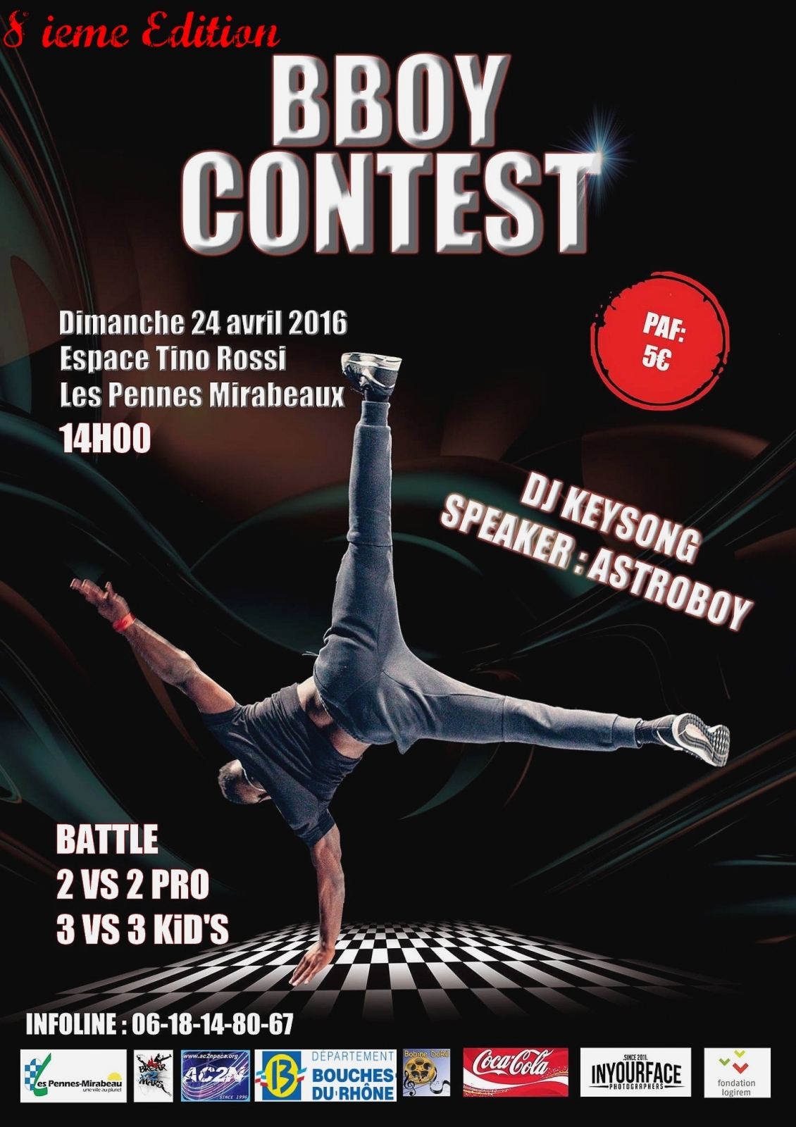 BBOY CONTEST 8 poster