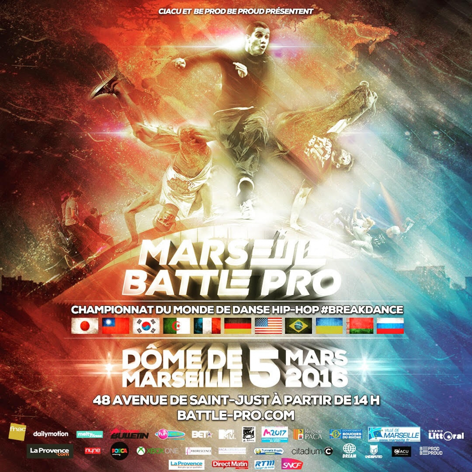 Marseille Battle Pro poster