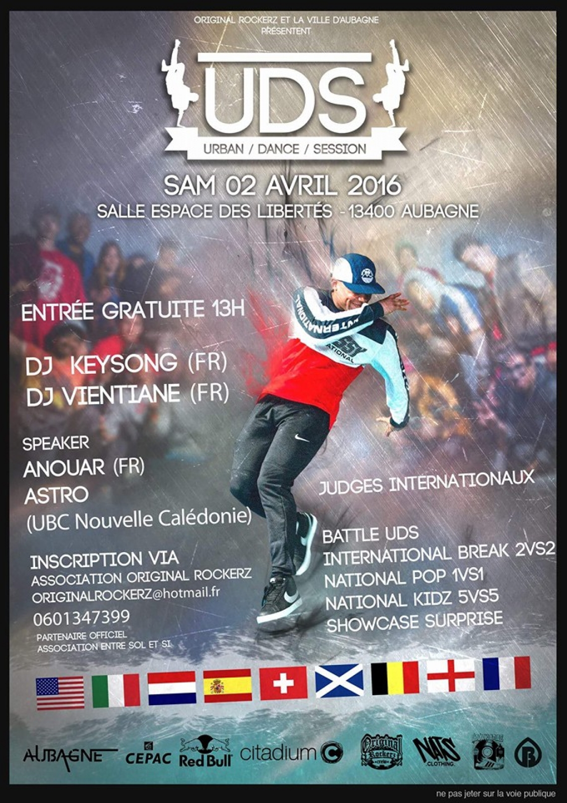 UDS EUROPE Break Event 2016 poster