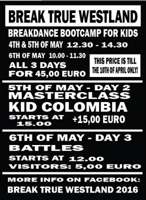 Break True Westland 2016