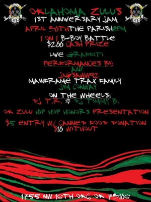 Oklahoma Zulus 1st Anniversary Jam