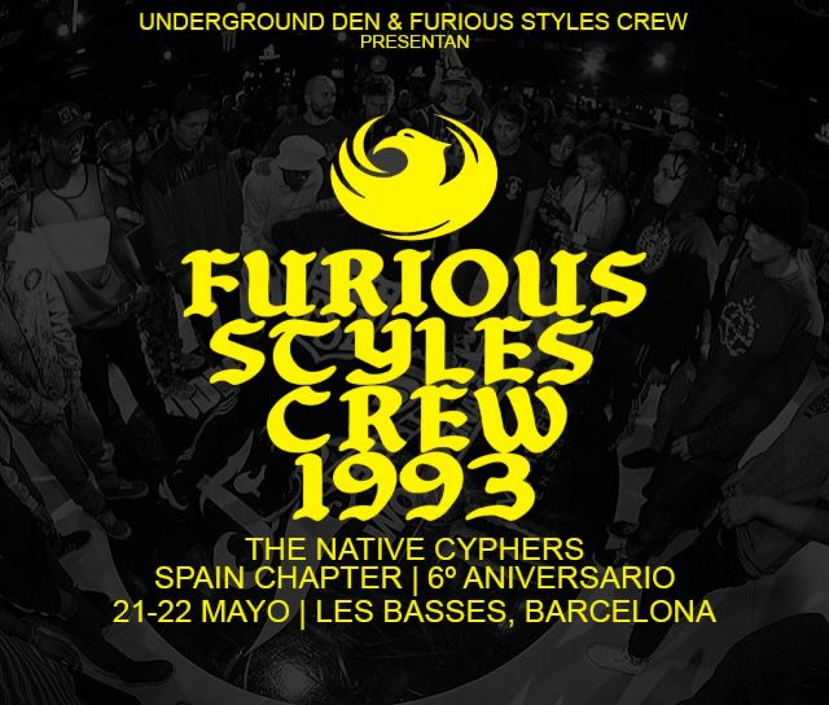 Furious styles crew spain 6th anniversary poster