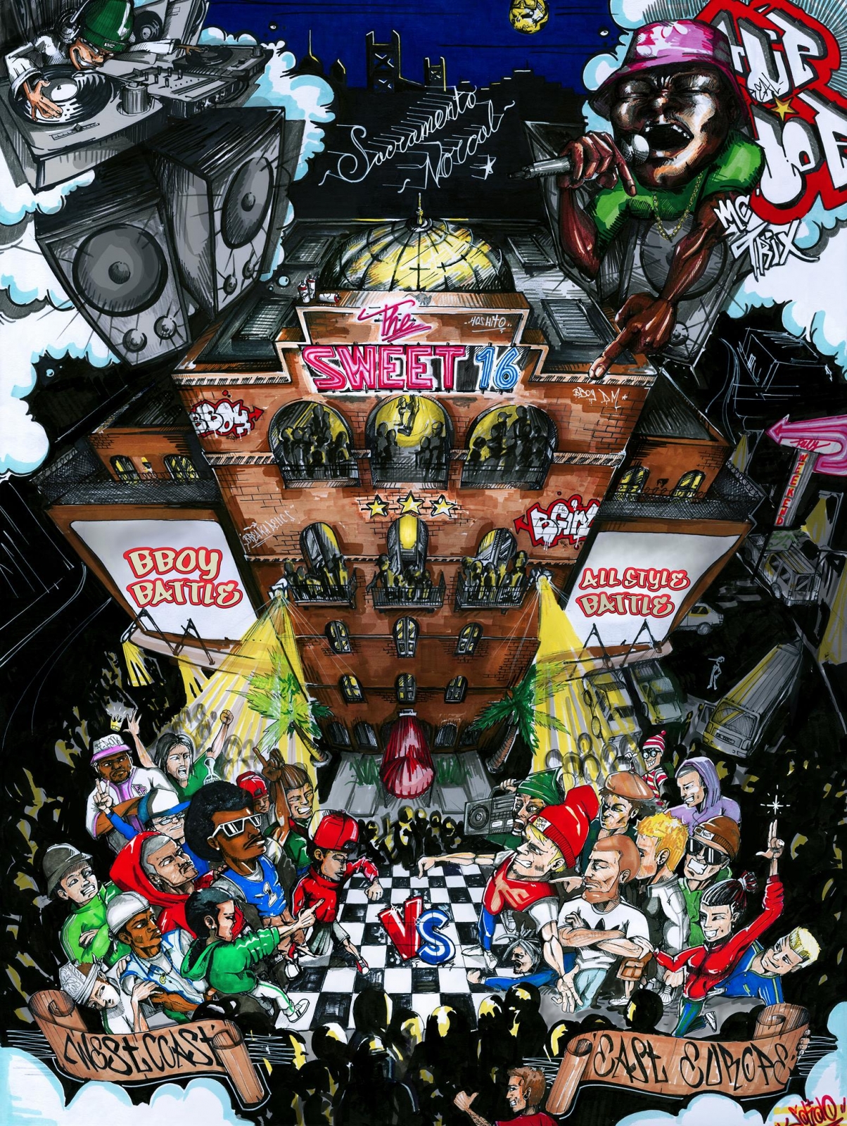 The Southwest Sweet 16 poster