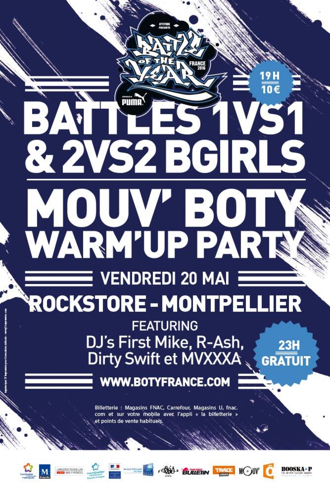 Battle 1vs1 & 2vs2 Bgirls - Battle Of The Year France 2016 poster