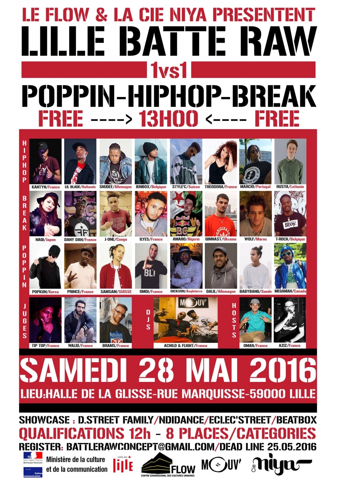 LILLE BATTLE RAW poster