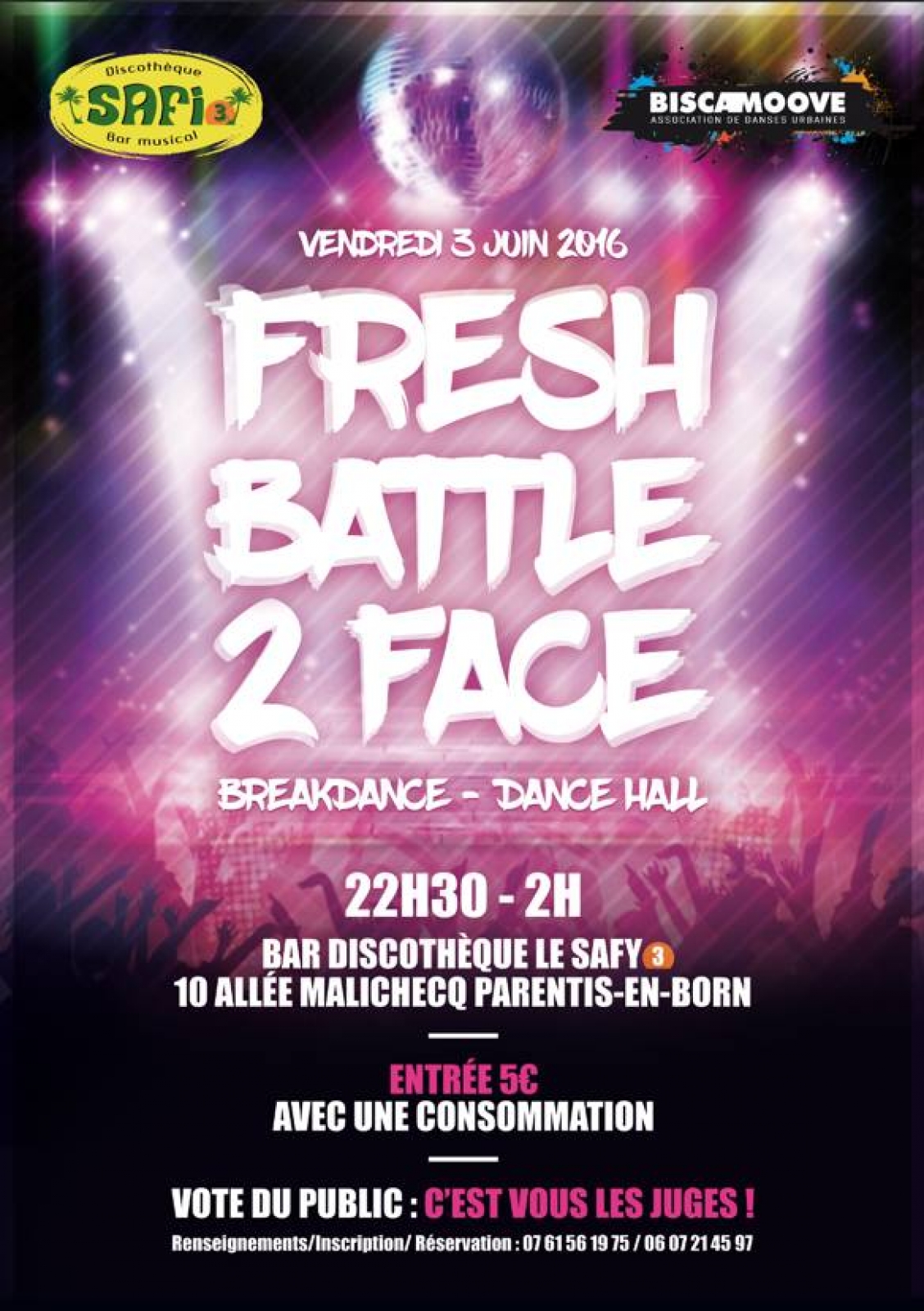 Fresh Battle 2 Face poster