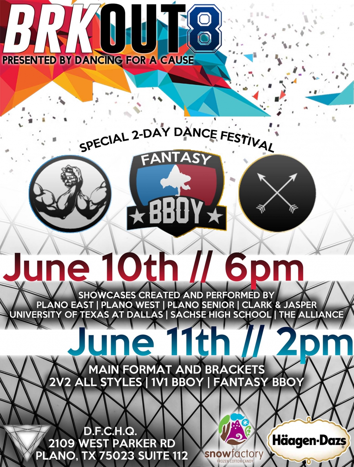 BREAKOUT 8 | COMMUNITY DANCE FESTIVAL poster