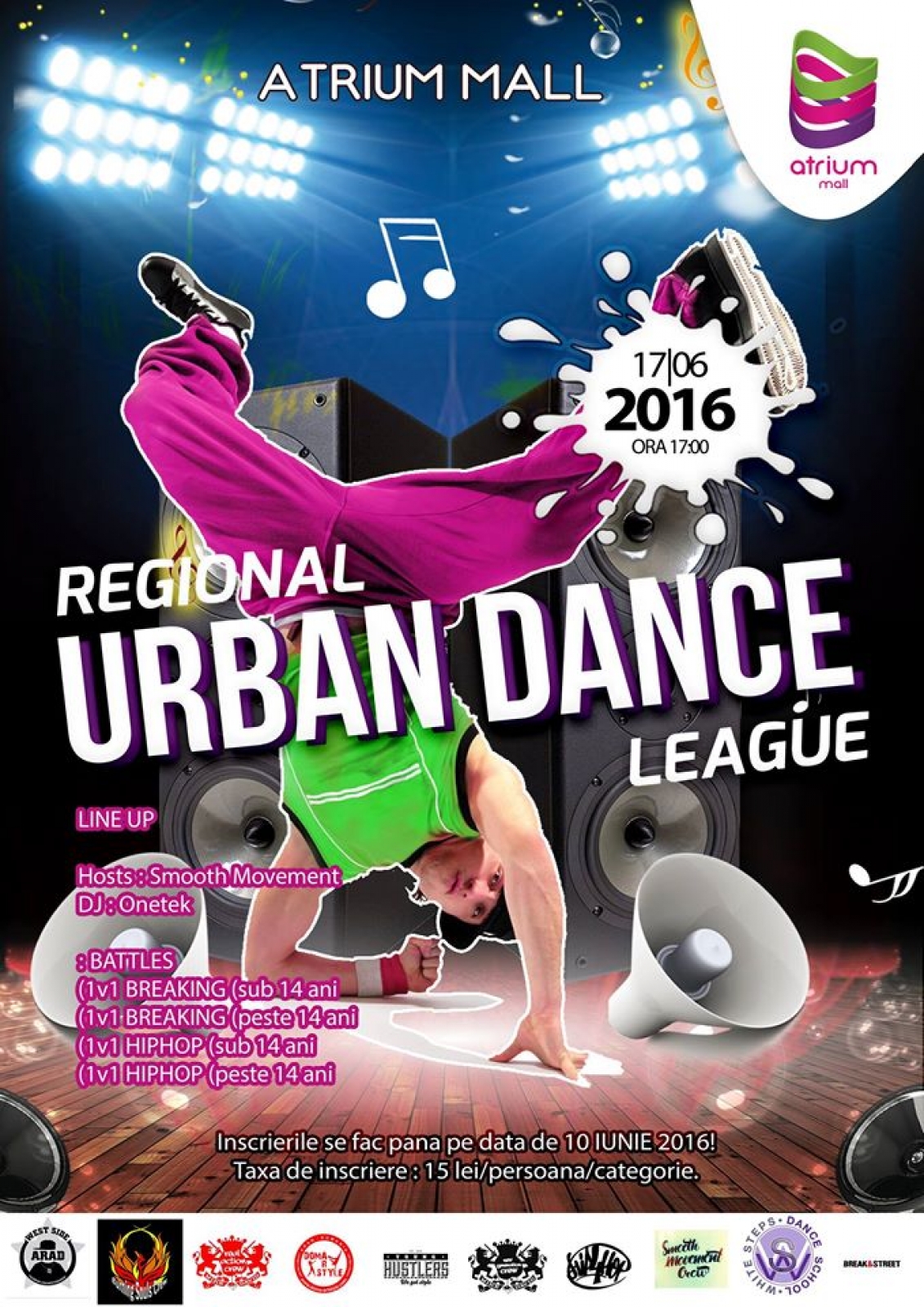 Regional Urban Dance League poster