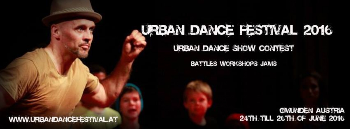 Urban Dance Festival 2016 poster