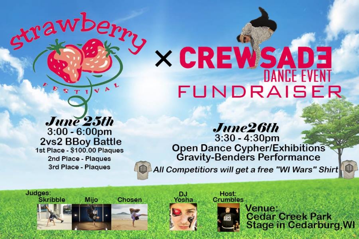 Crewsade Fundraiser poster