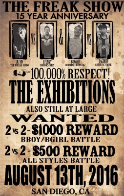 The FreakShow 15 year Anniversary