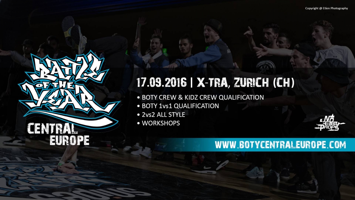 BOTY Central Europe 2016 poster