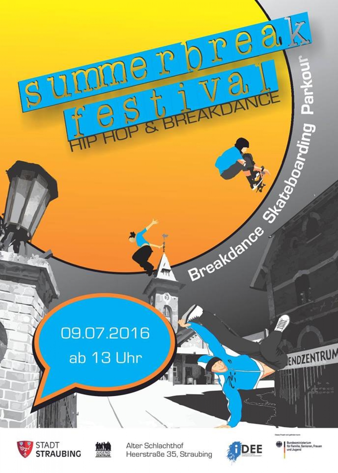 Summerbreak Festival Straubing poster