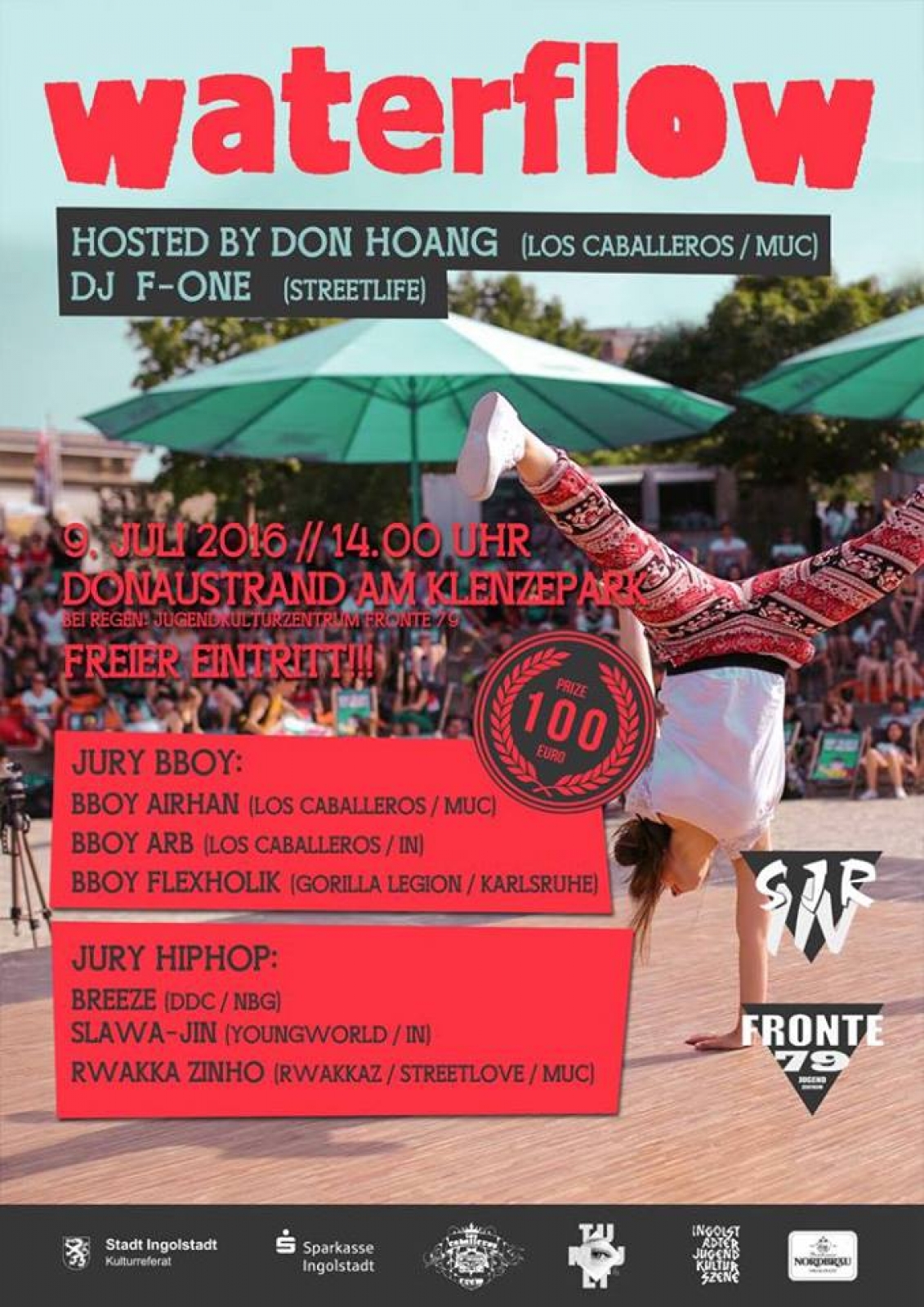 Waterflow - HipHop and Breakdance Battle poster